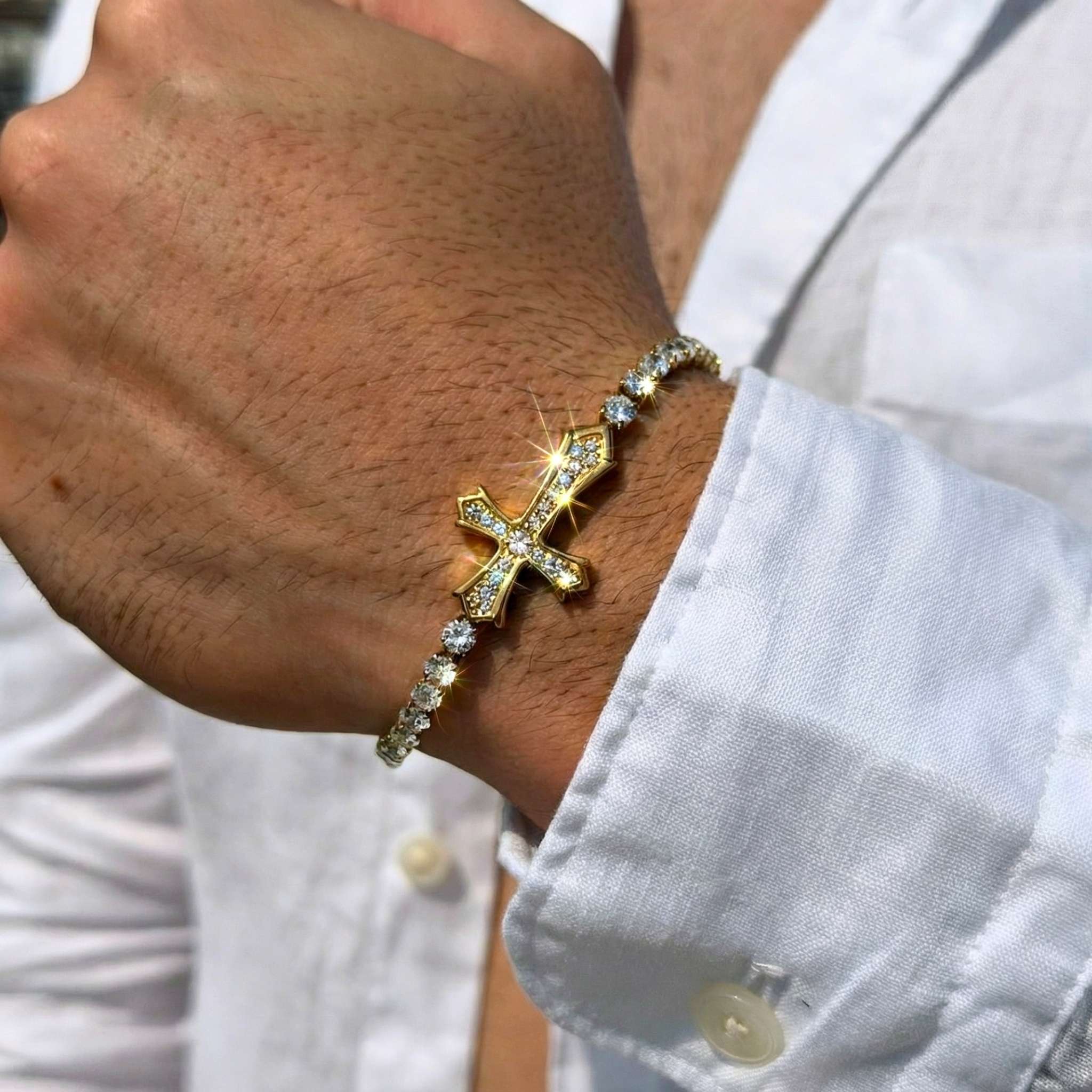 Гривна Diamante Cross